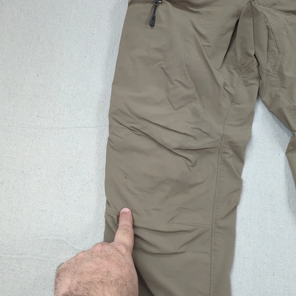 Outdoor Research Pants Mens 34x32 Brown Voodoo Stretch Zip Pocket Hiking
